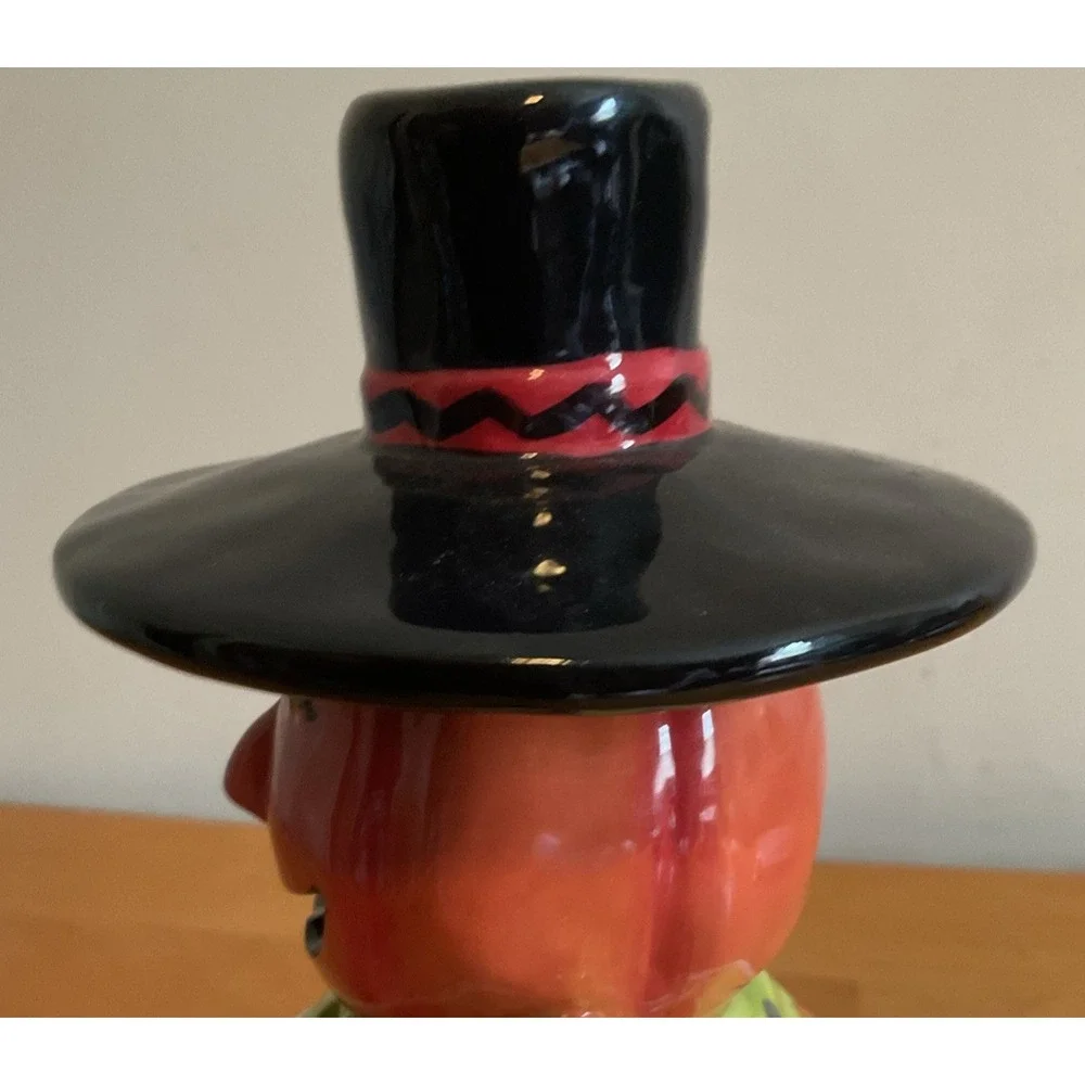 3 Stacked Pumpkins Tea‎ Light Candle Holder, Ceramic Unbranded